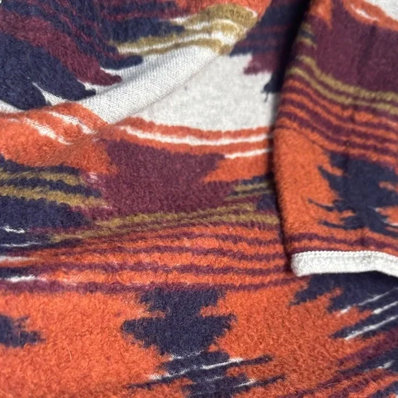 Lucky Brand Multicolor Patterned Fringe Cardigan - Picture 6 of 9